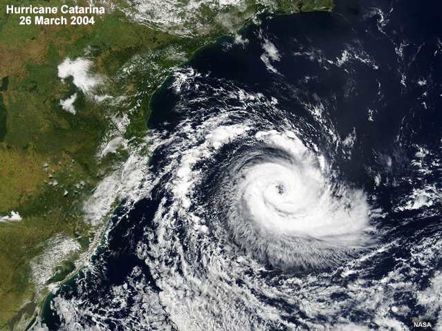 Hurricane Catarina, Brazil 2004